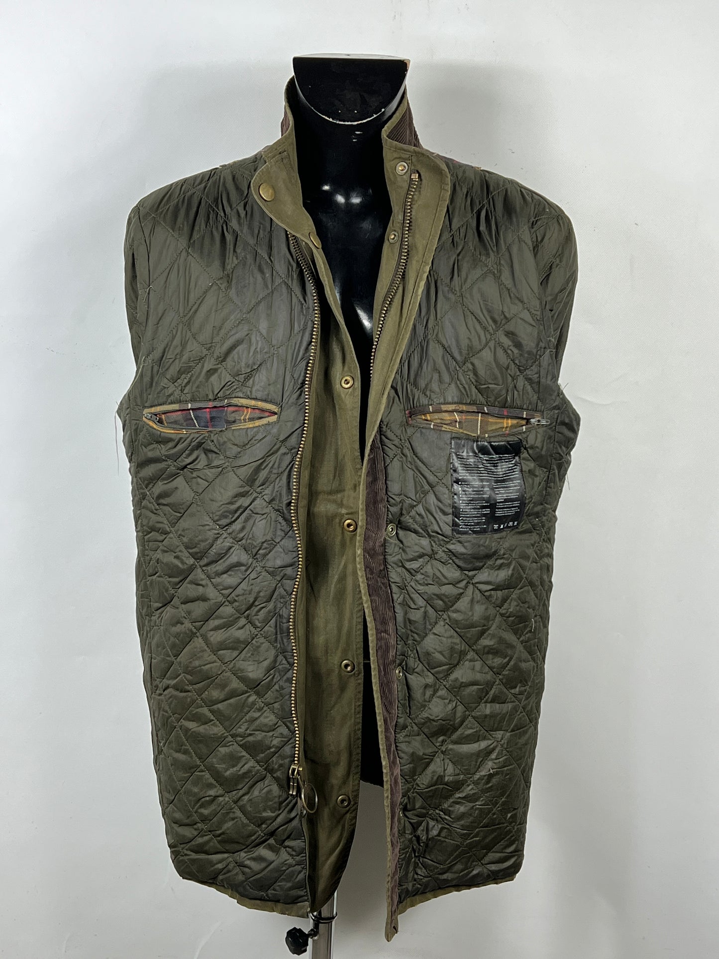 Giacca Barbour Verde New Hampshire Cerata XLarge - Man Green waxed jacket Size xl