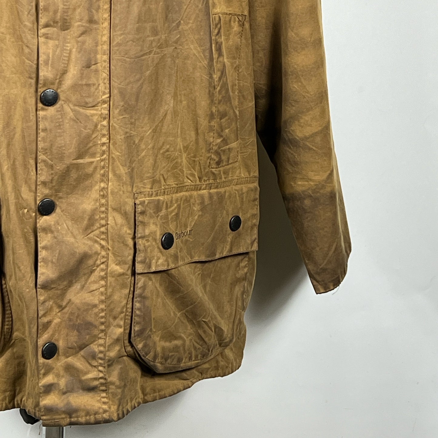 Barbour Giacca Beaufort vintage beige C46/117cm - Sand Beaufort Waxed jacket XL