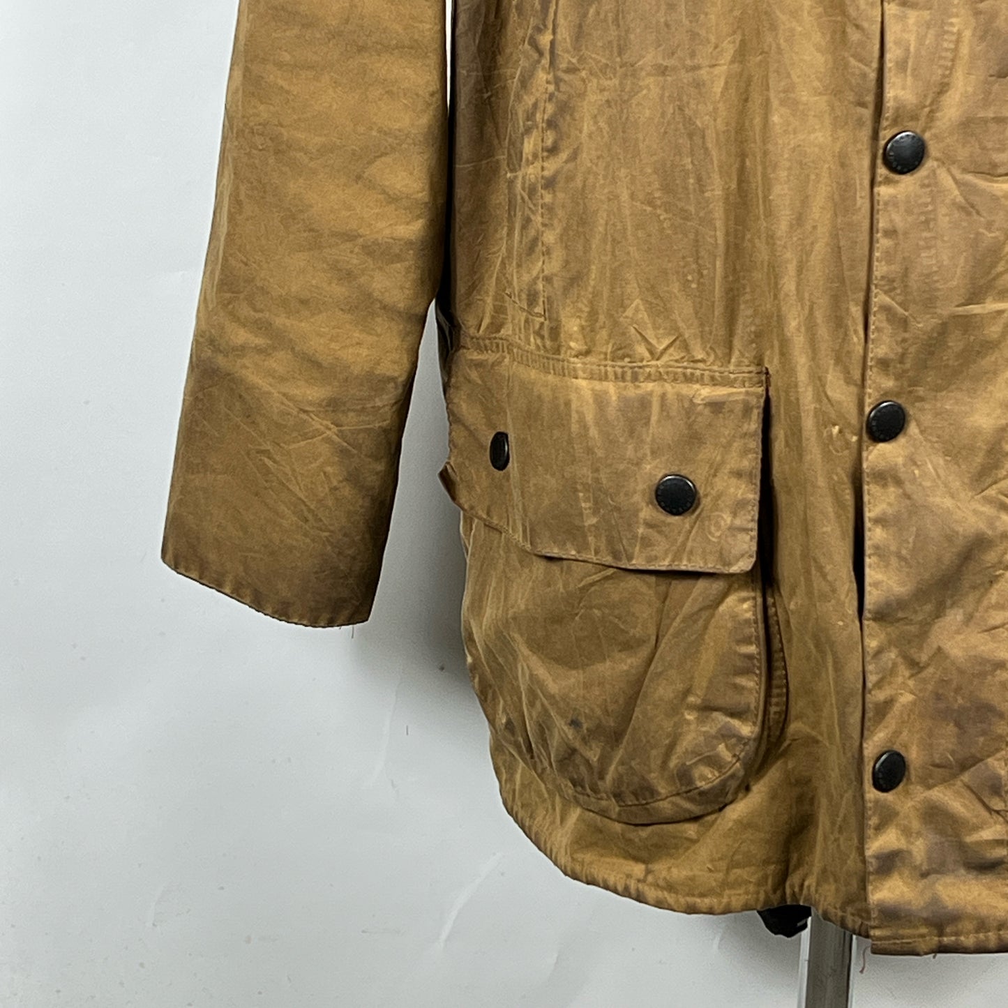 Barbour Giacca Beaufort vintage beige C46/117cm - Sand Beaufort Waxed jacket XL