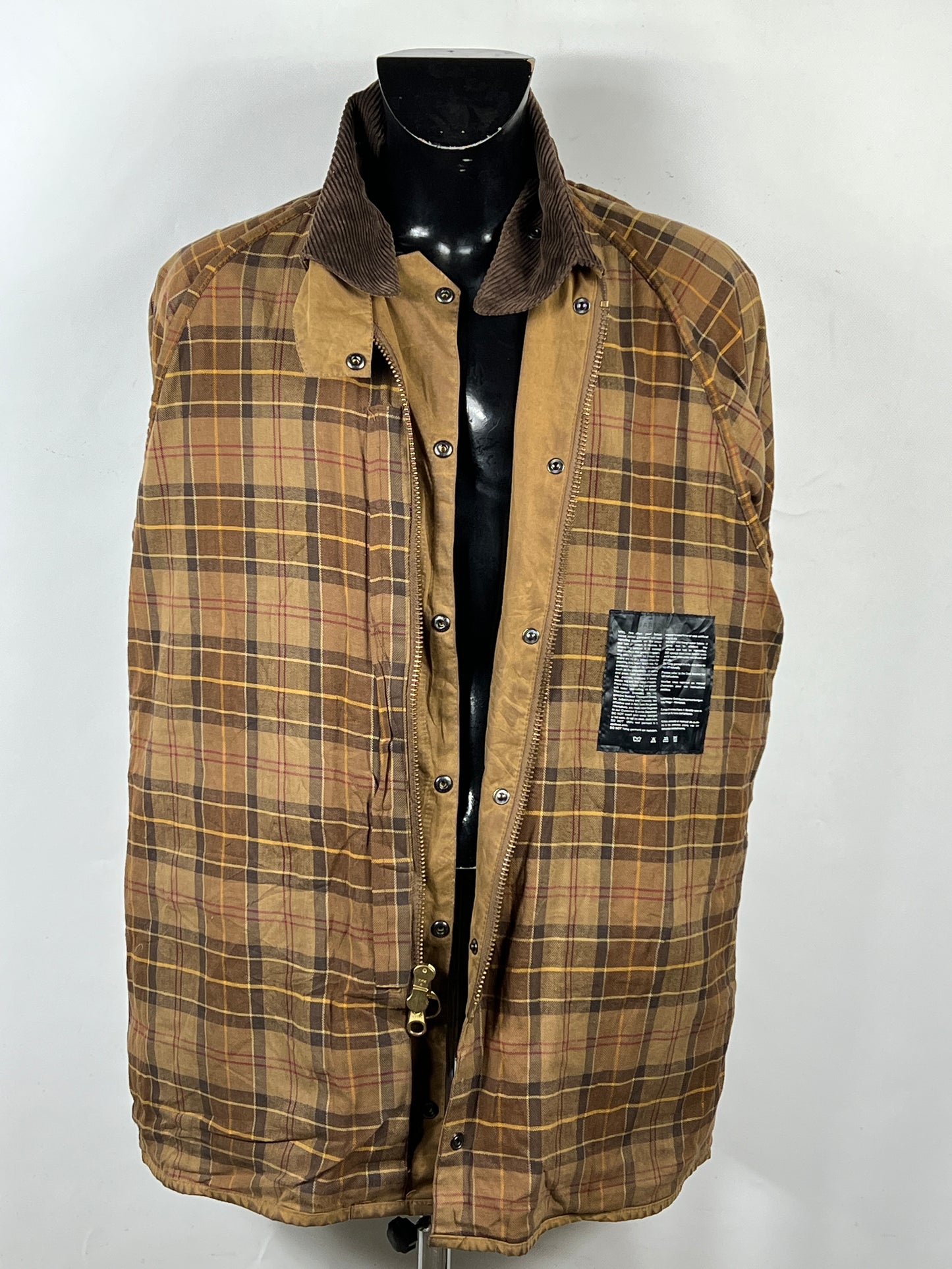 Barbour Giacca Beaufort vintage beige C46/117cm - Sand Beaufort Waxed jacket XL