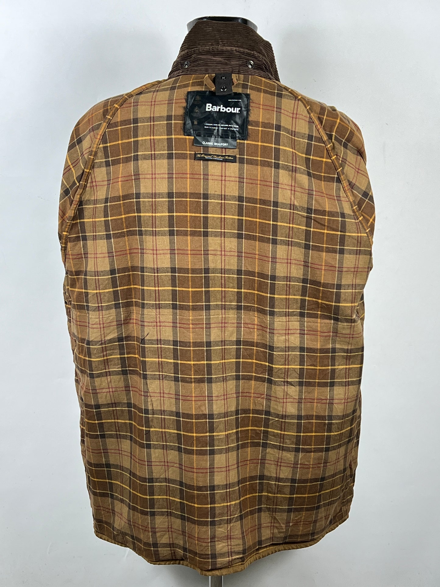 Barbour Giacca Beaufort vintage beige C46/117cm - Sand Beaufort Waxed jacket XL