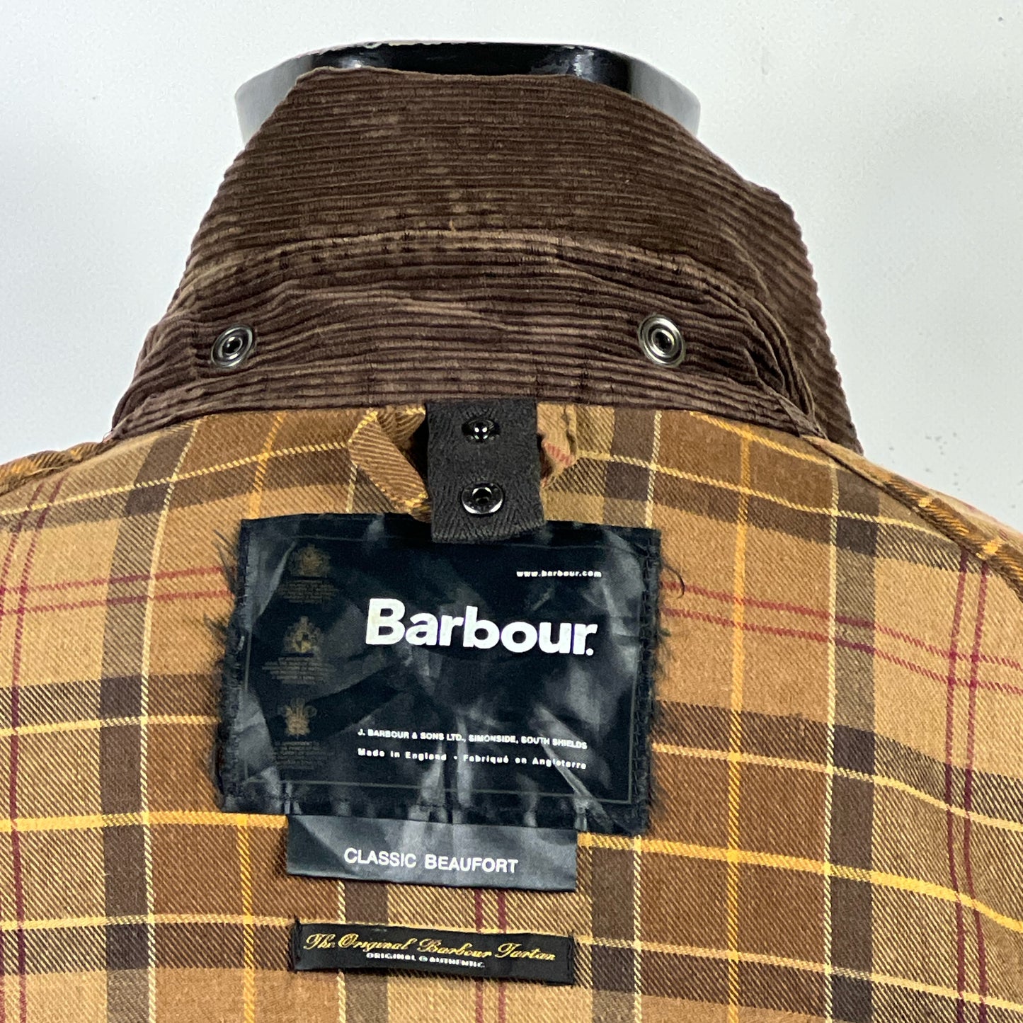 Barbour Giacca Beaufort vintage beige C46/117cm - Sand Beaufort Waxed jacket XL