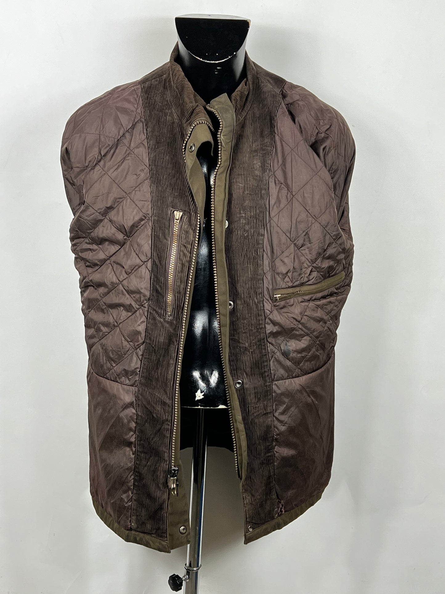 Barbour Giacca Uomo Impermeabile verde Small Man Waterproof green jacket size S