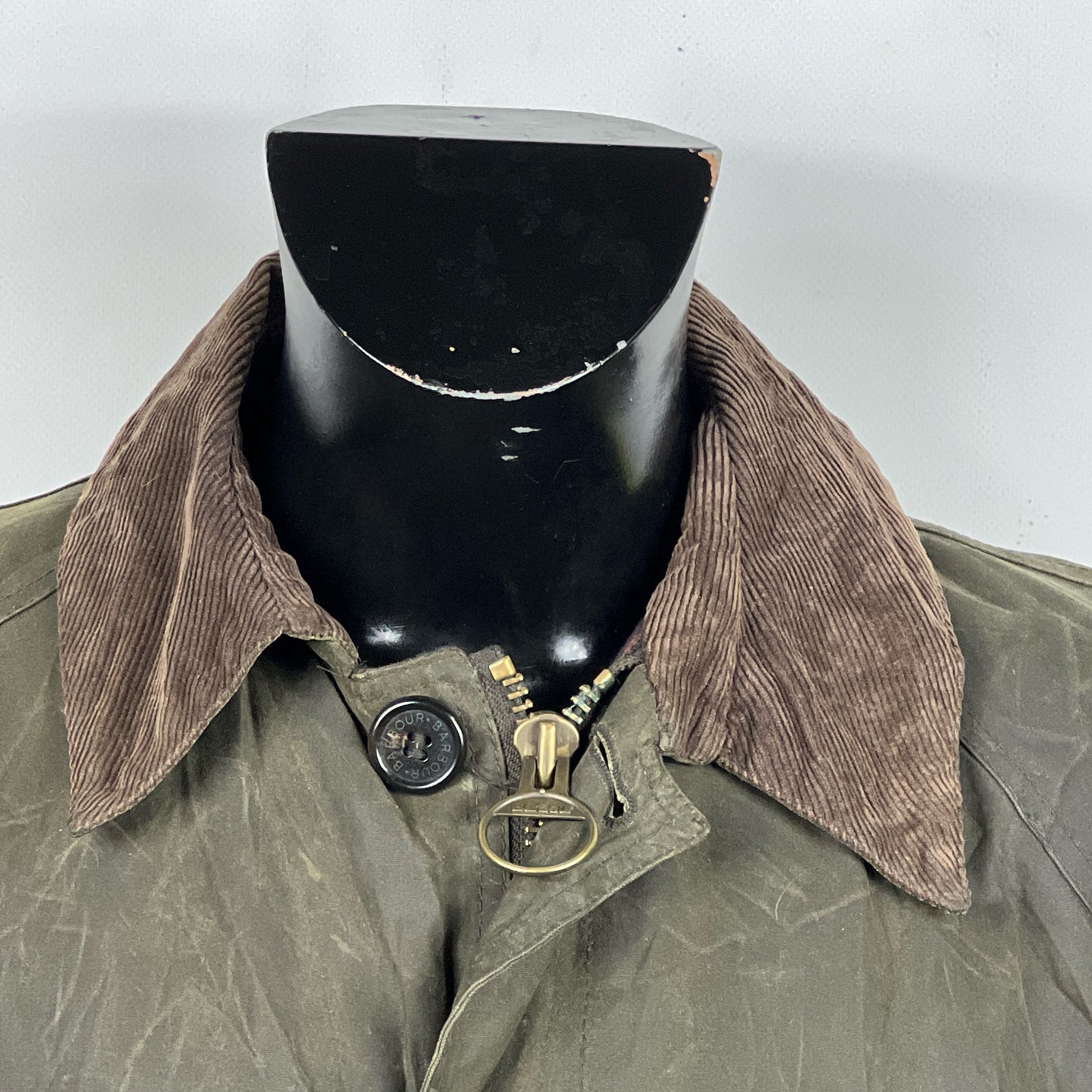 Giacca Barbour Longhurst Verde Small- Man Green wax Longhurst Jacket Size Small