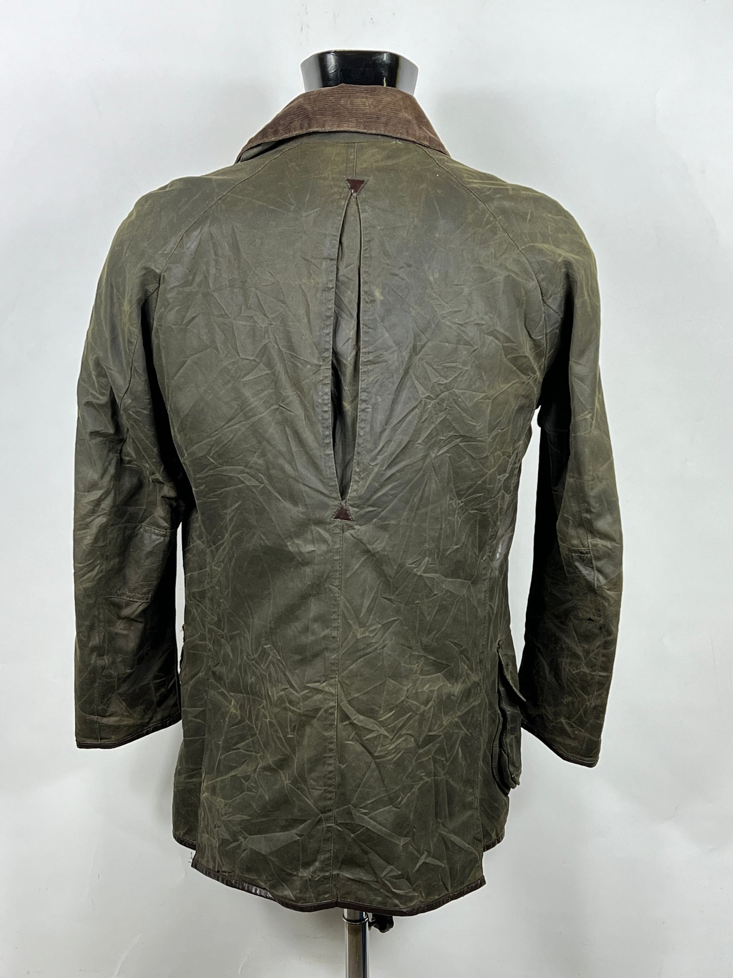 Giacca Barbour Longhurst Verde Small- Man Green wax Longhurst Jacket Size Small