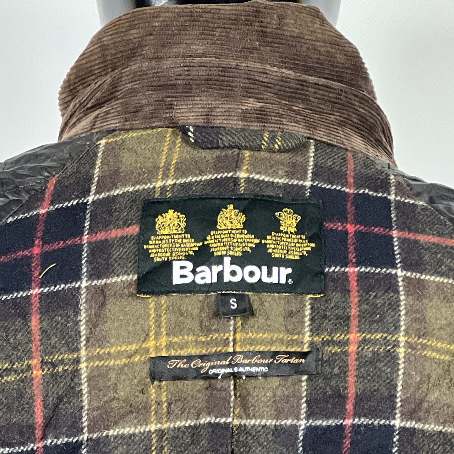 Giacca Barbour Longhurst Verde Small- Man Green wax Longhurst Jacket Size Small