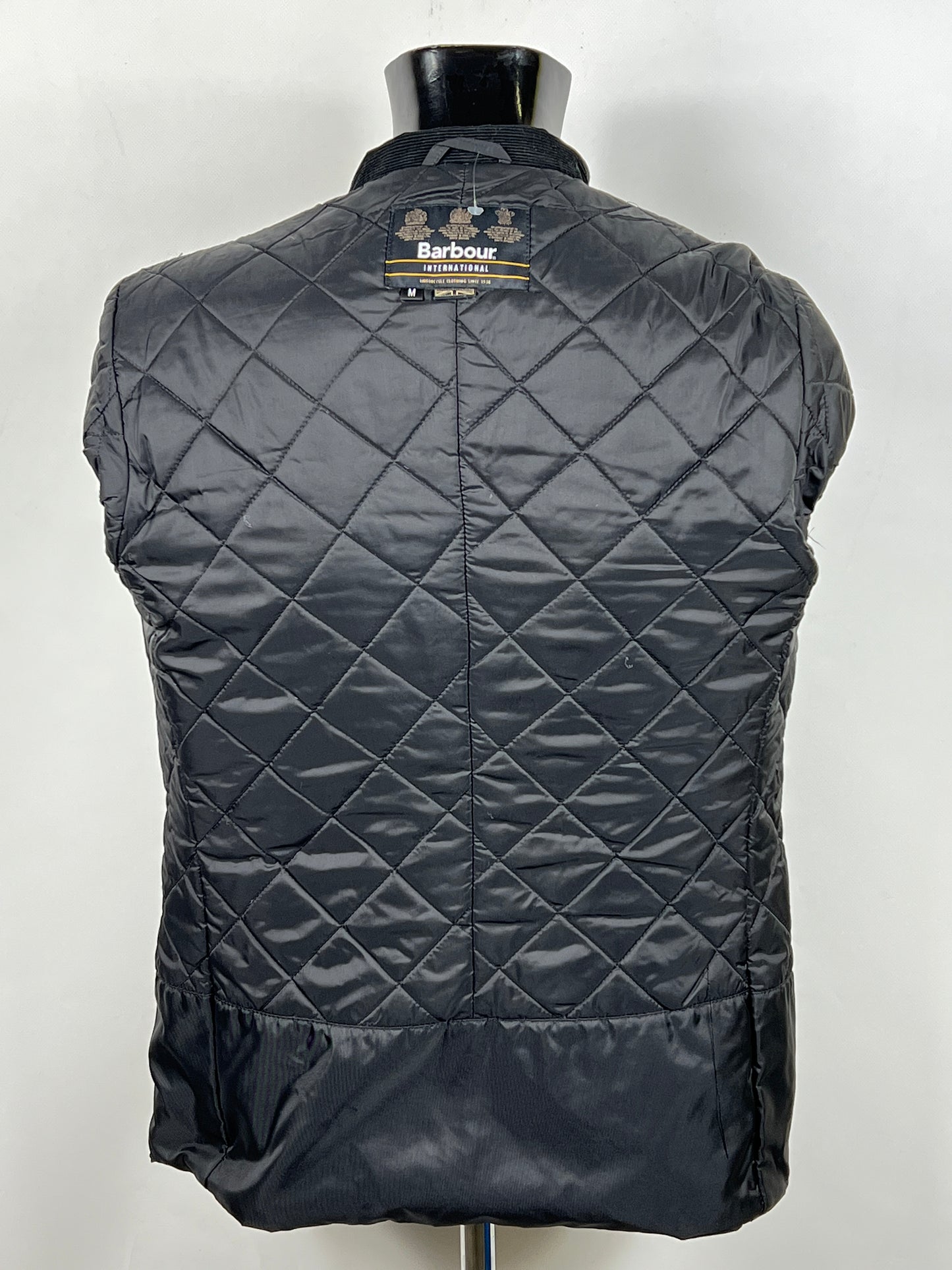 Giacca Barbour International Duke nero M - Man black Duke wax Jacket Size M