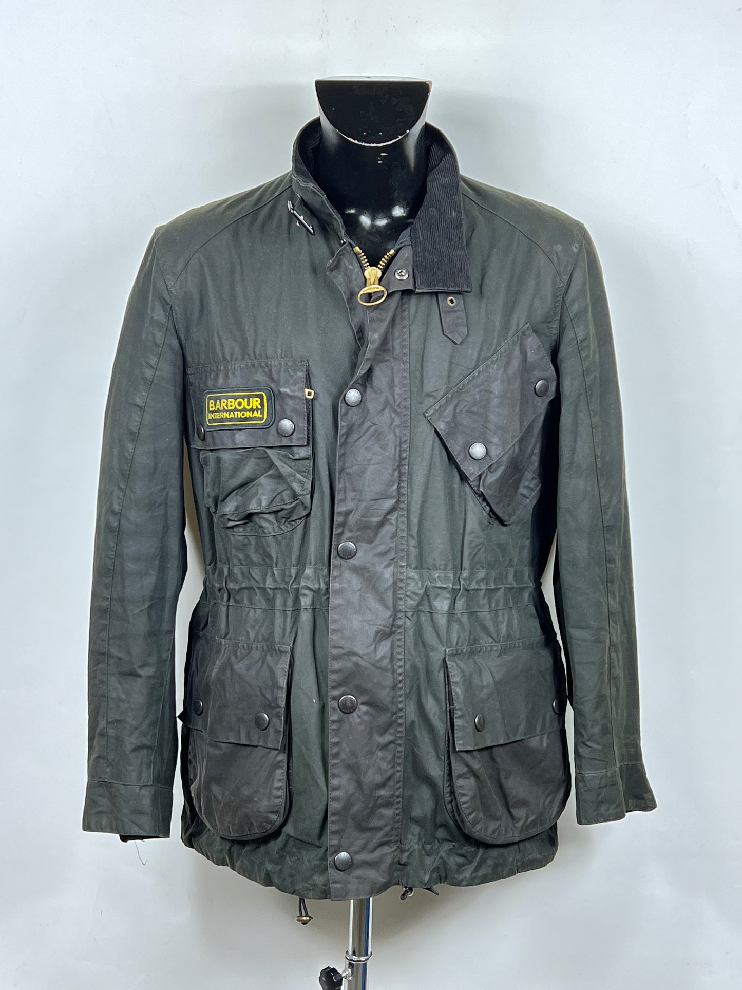 Giacca Barbour International Active Medium- Black International Active Jacket Size M