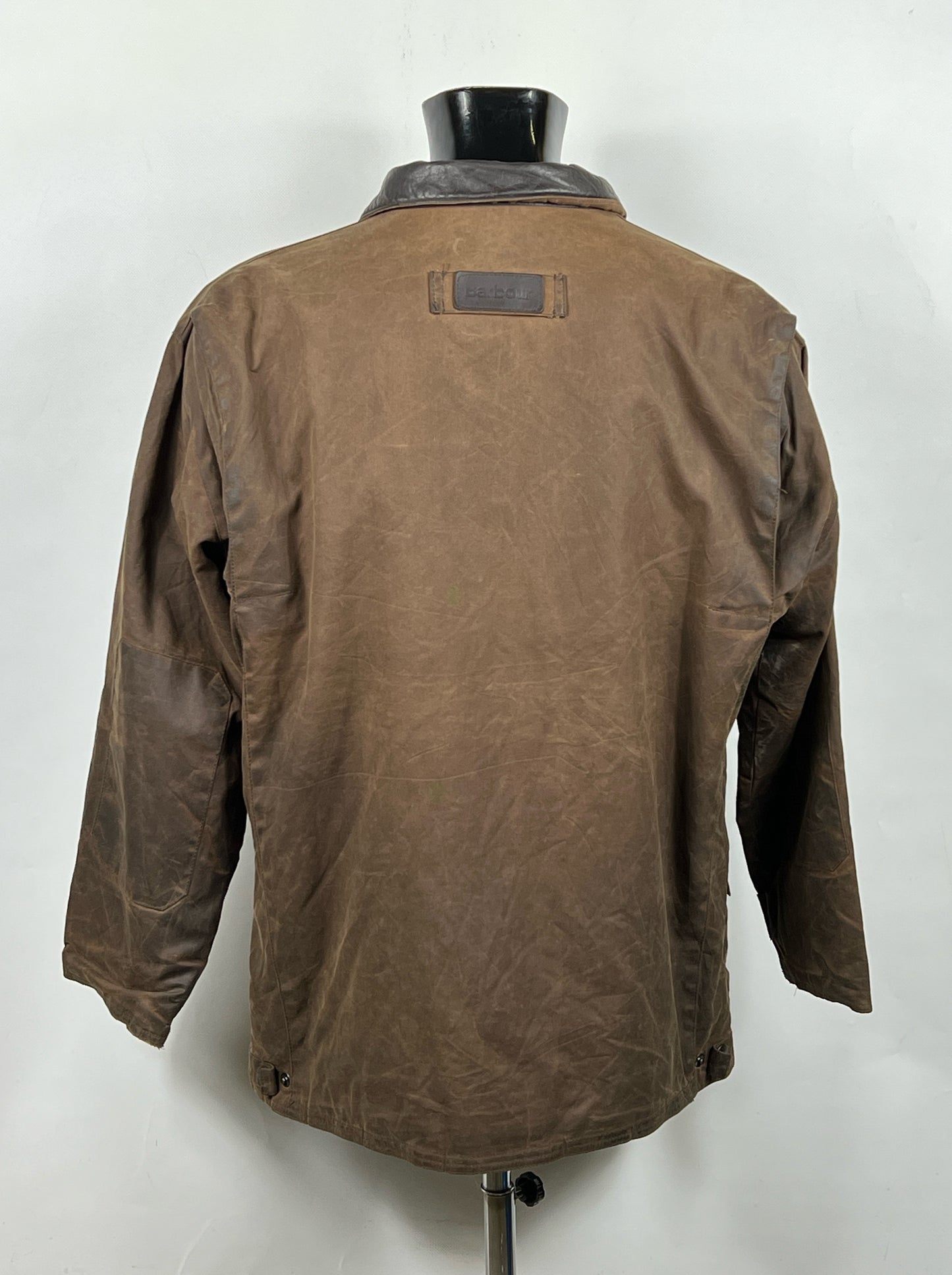 Barbour Giacca Uomo Bushman Marrone Medium- Man Wax Brown Jacket Size M