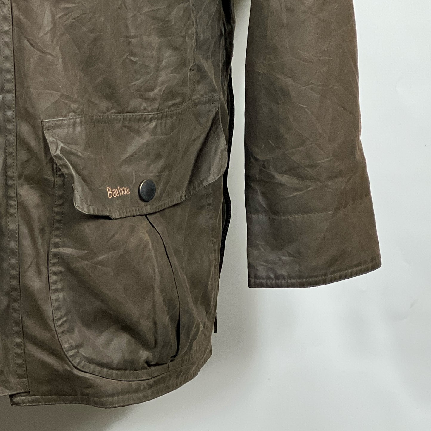 Giacca Barbour Duracotton Marrone Medium -Brown Duracotton Trapper Jacket Size M