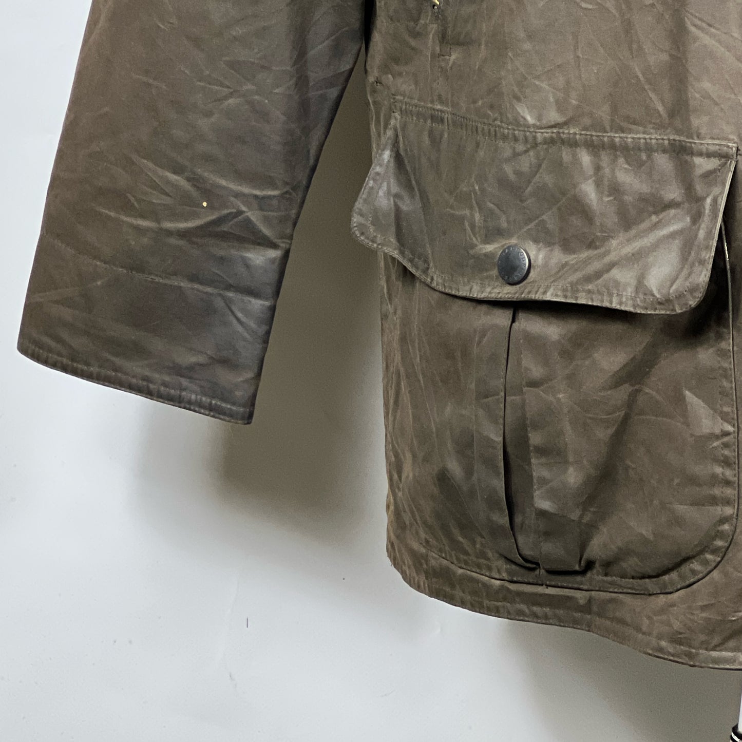Giacca Barbour Duracotton Marrone Medium -Brown Duracotton Trapper Jacket Size M