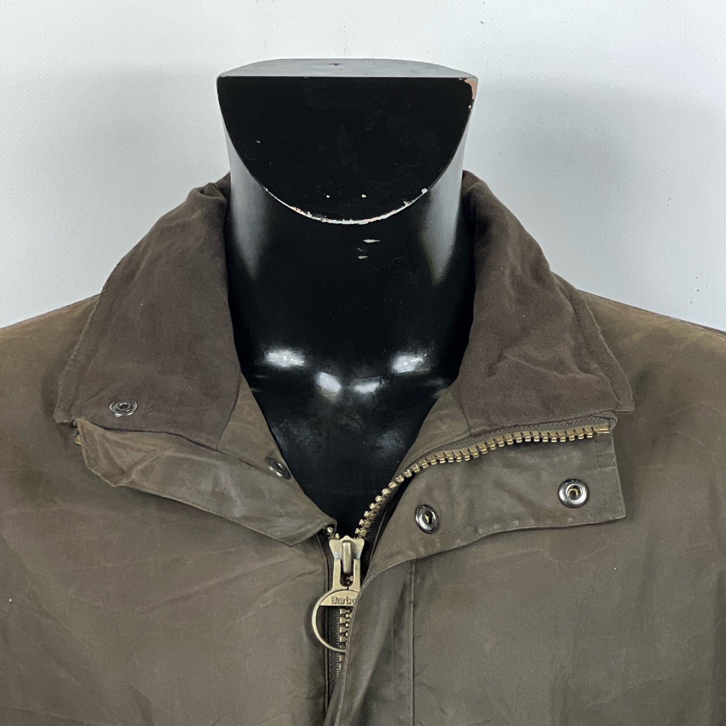 Giacca Barbour Duracotton Marrone Medium -Brown Duracotton Trapper Jacket Size M