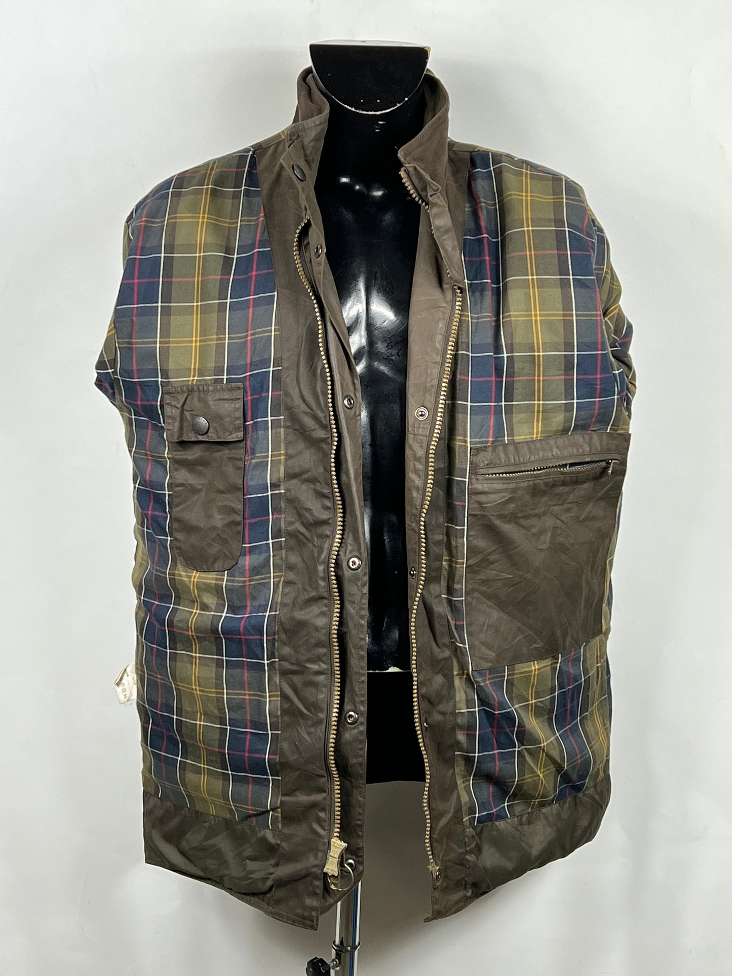Giacca Barbour Duracotton Marrone Medium -Brown Duracotton Trapper Jacket Size M