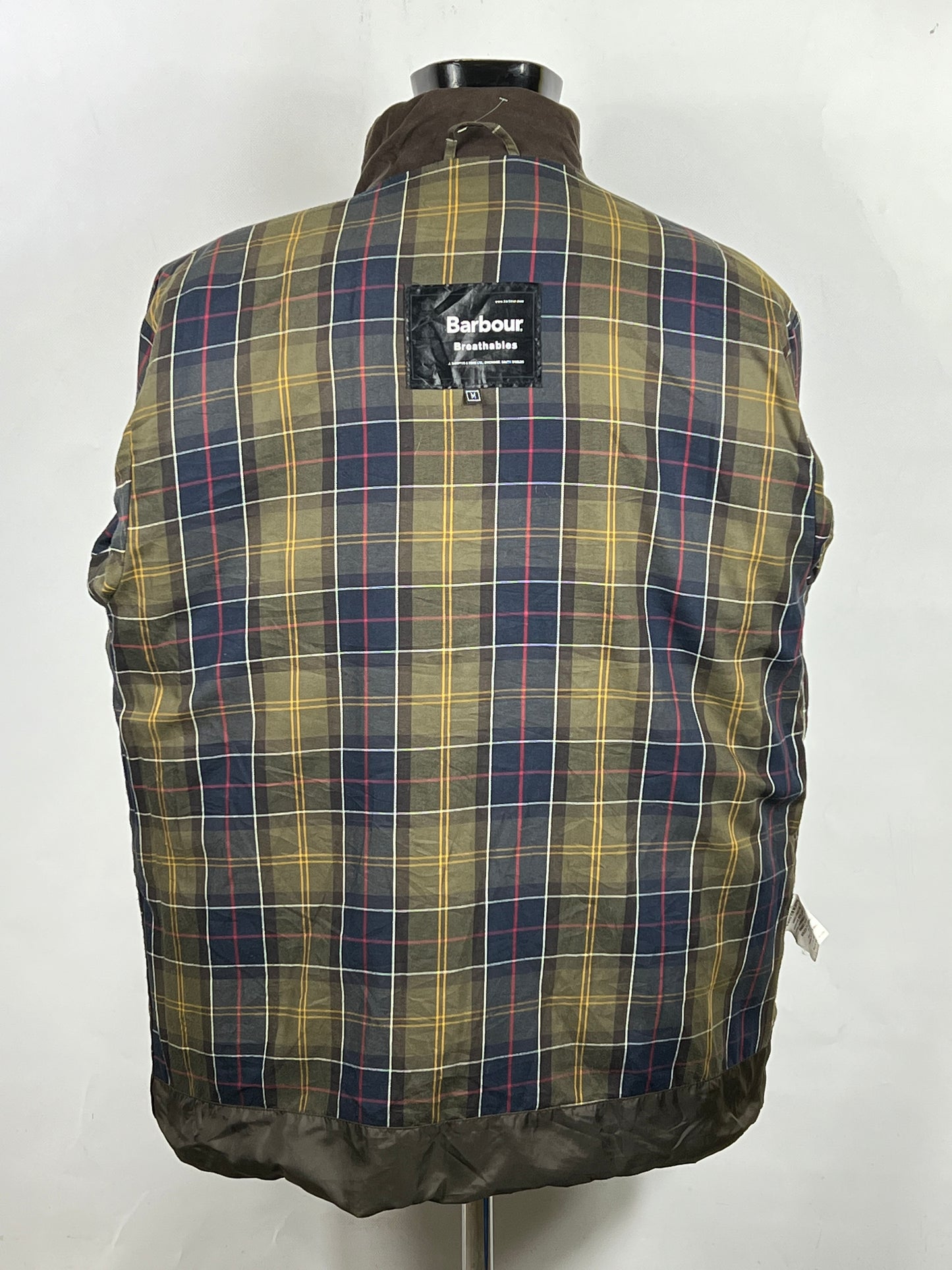 Giacca Barbour Duracotton Marrone Medium -Brown Duracotton Trapper Jacket Size M