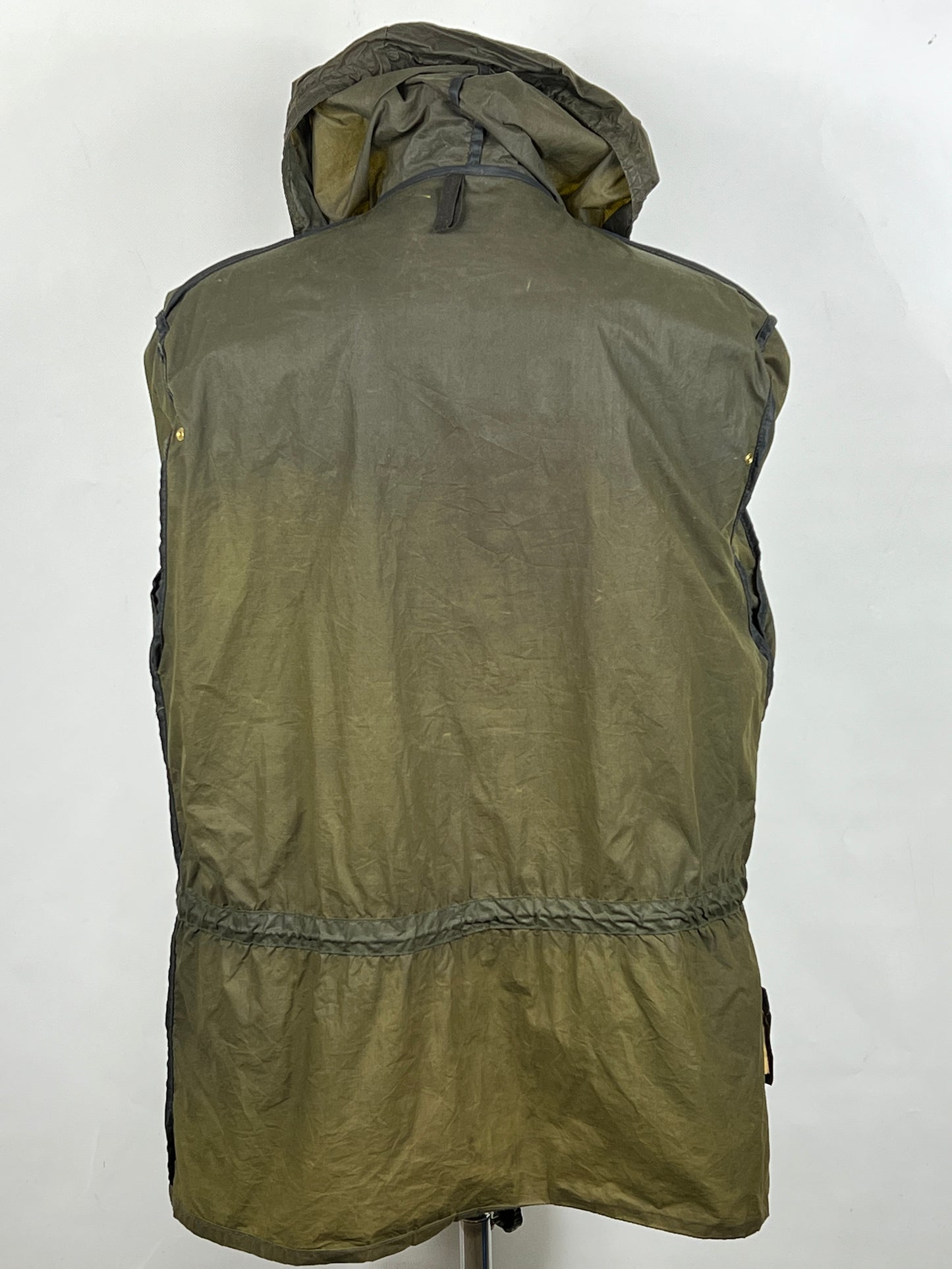 RARA Giacca Barbour verde vintage Durham C40/102 cm- Waxed Durham unlined M