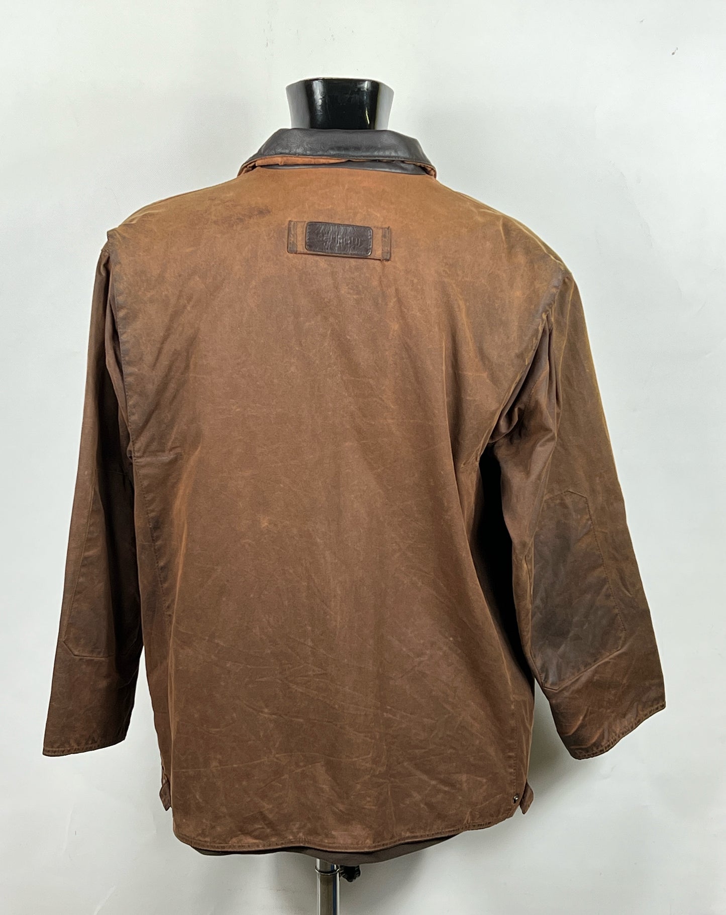 Barbour Giacca Uomo Bushman Marrone Medium- Man Wax Brown Jacket Size M