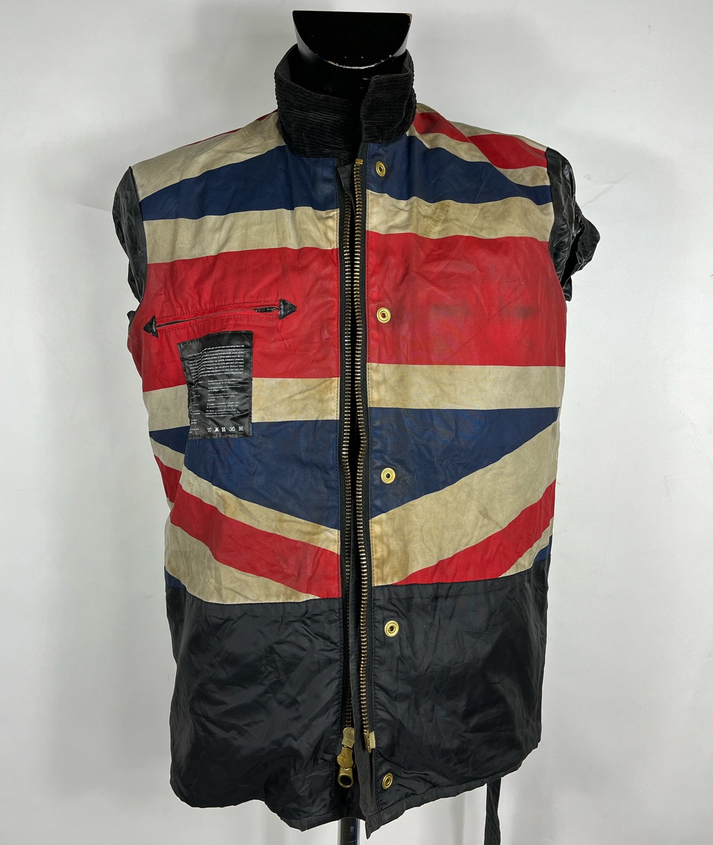 Giacca Barbour International Union Jack Small- Black International Union Jacket Jacket S