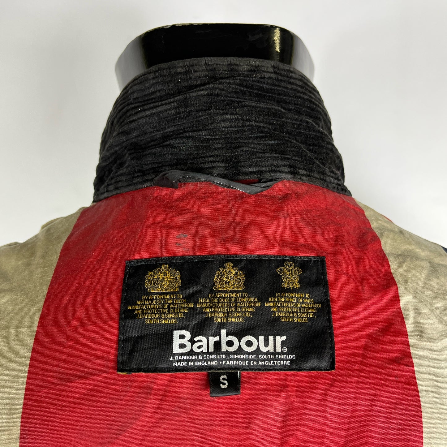 Giacca Barbour International Union Jack Small- Black International Union Jacket Jacket S