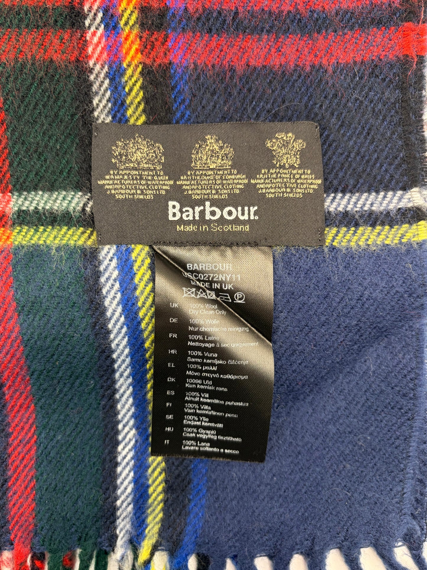 Sciarpa Barbour in lana - Shop In London