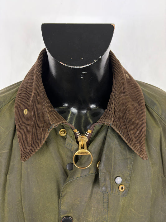 Barbour Gamefair Verde C44/112 cm Man Green Wax Vintage Gamefair Vintage Jacket Size XL