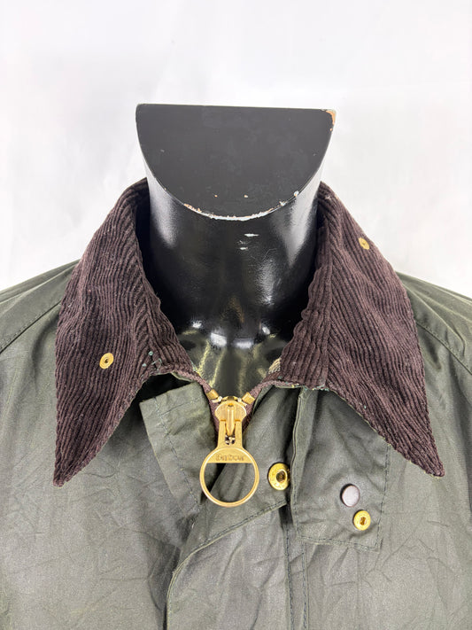 Barbour Giacca Gamefair Verde vintage C44/112 cm Green Wax Gamefair Jacket c44 L/XLARGE - Shop In London