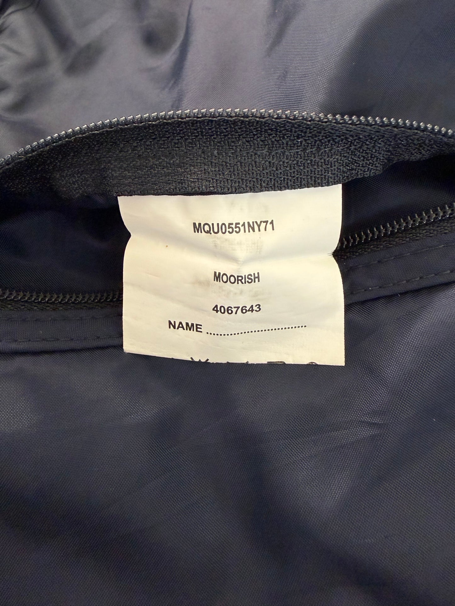 Gilet Barbour Uomo Blu Moorish Polo Club Medium Man Navy Quilted Polo Club Vest Size M
