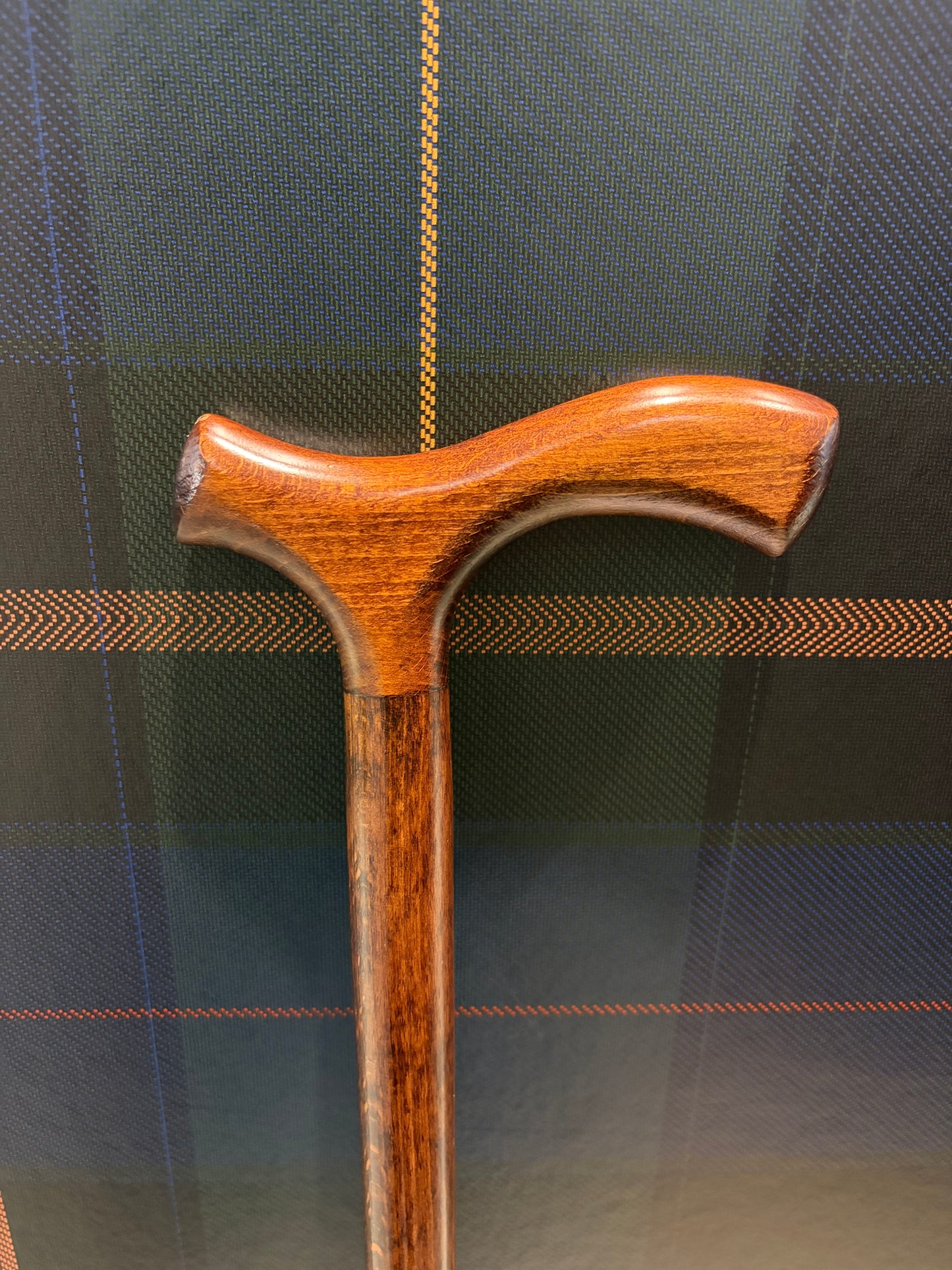 Bastone da passeggio inglese in legno marrone scuro - Shop In London