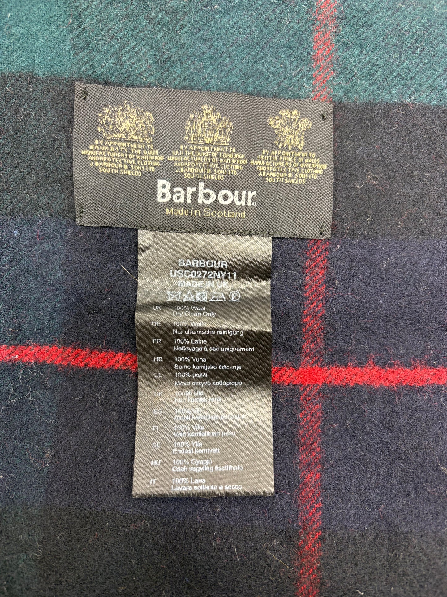 Sciarpa Barbour in lana - Shop In London