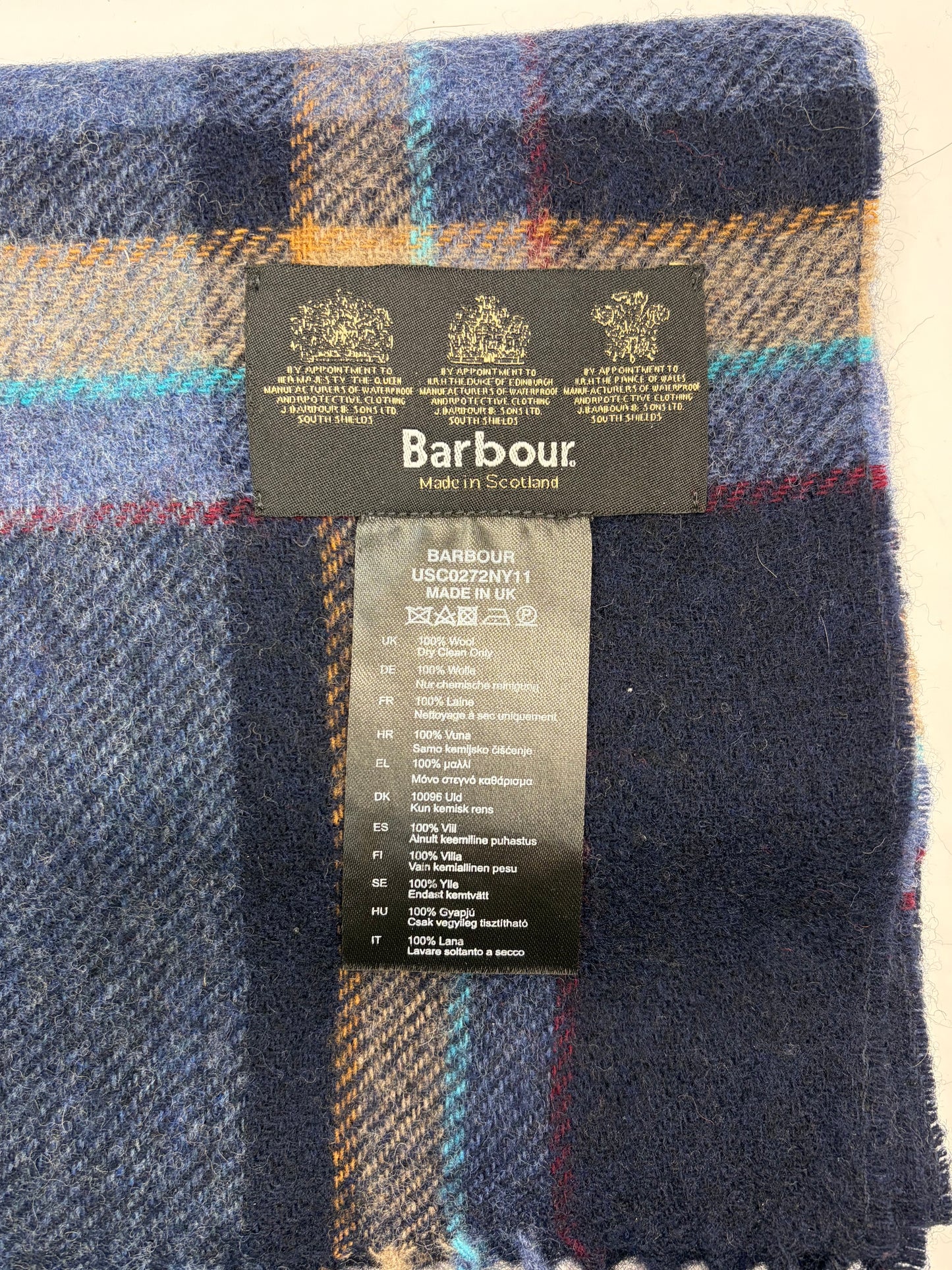 Sciarpa Barbour in lana - Shop In London