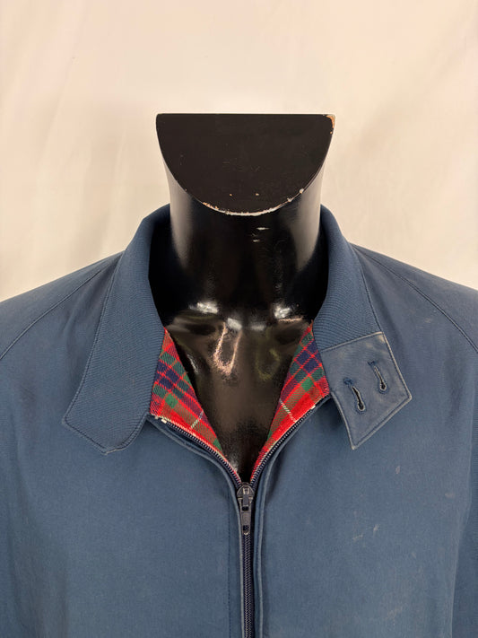 Giacca Baracuta vintage blu in cotone taglia UK42 L- Man Baracuta Vintage Jacket size 42