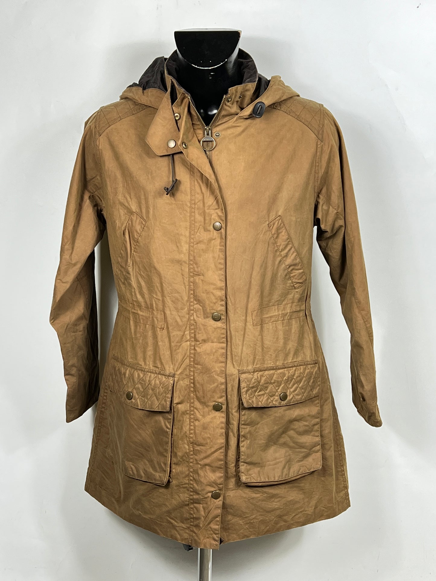 Giacca Barbour donna Beige UK12 Medium Beige Lady Jacket Size UK12