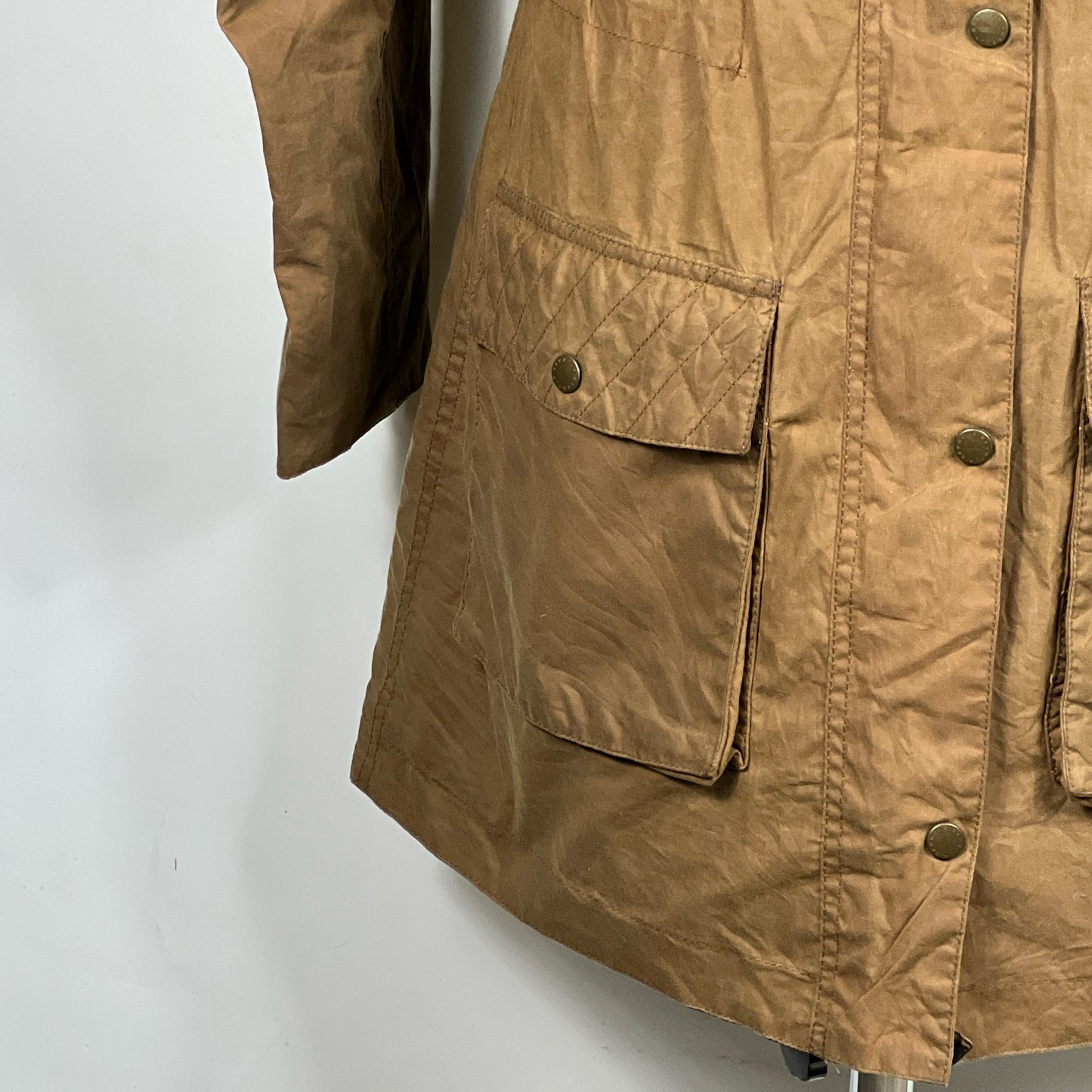 Giacca Barbour donna Beige UK12 Medium Beige Lady Jacket Size UK12