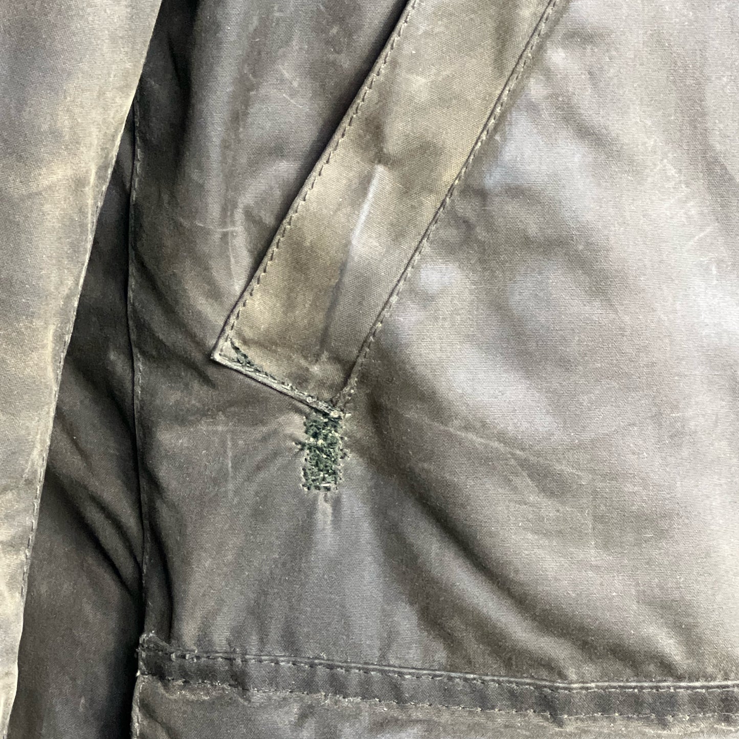 RARO Game Parka Barbour verde con cappuccio Medium- Green Game Parka Size M