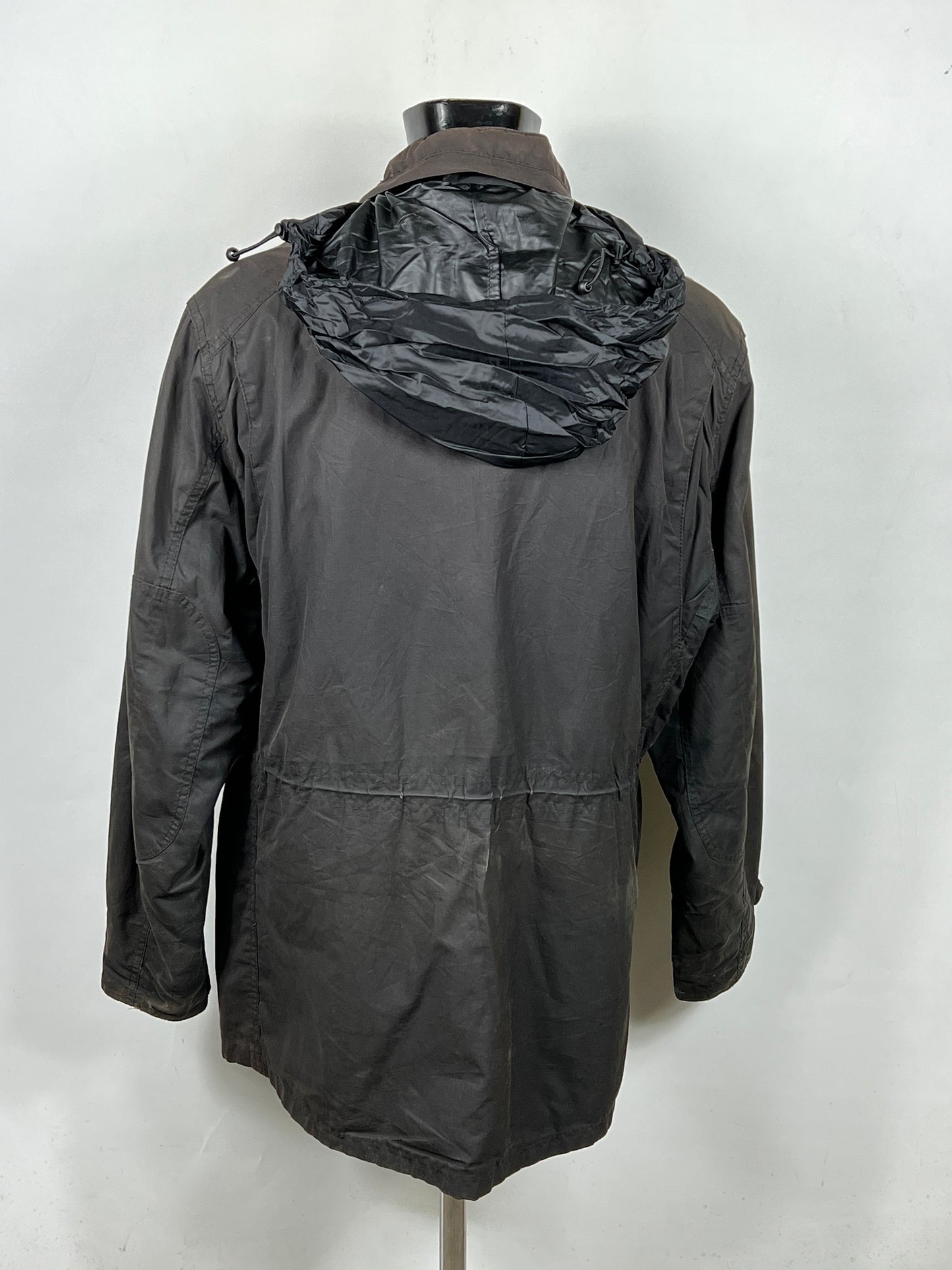 Barbour Giacca uomo nero Sapper Jacket Black Waxed Sapper Jacket Size L