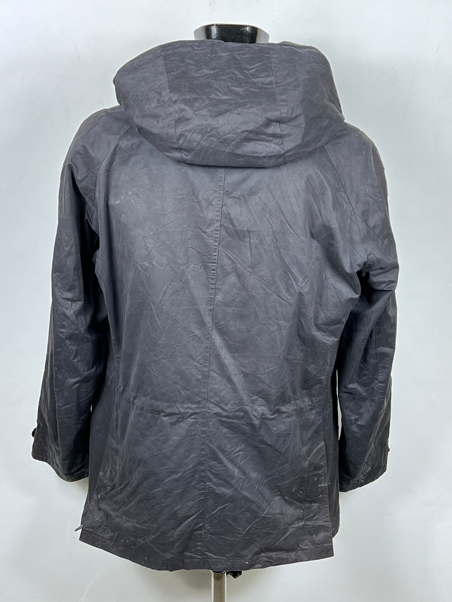 Giacca Barbour Cornish cappuccio blu cappuccio Large Navy Cornish Jacket Size Large