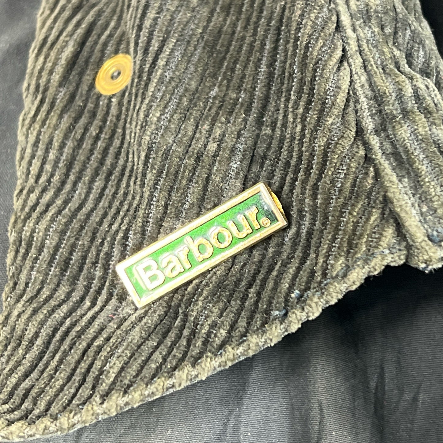 Barbour Uomo Border vintage Blu Cerato C44/112cm Navy Border Coat Large/XL