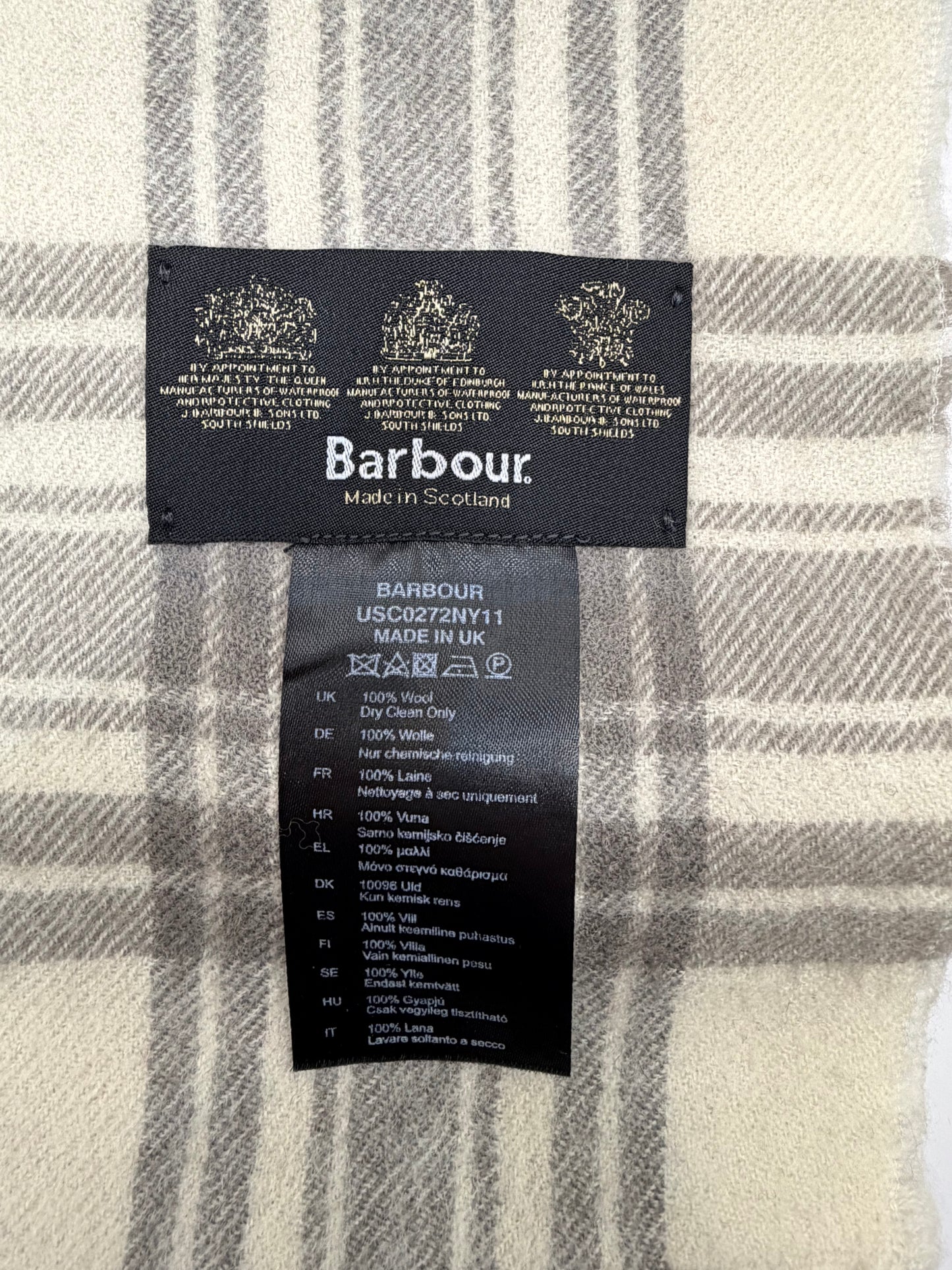 Sciarpa Barbour in lana - Shop In London