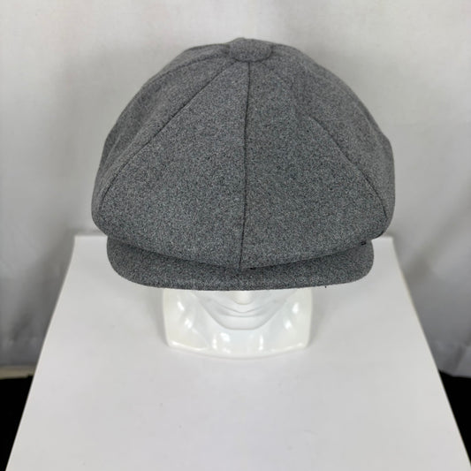 Coppola nuova a otto spicchi tipo Peaky Blinders grigio chiaro S/M