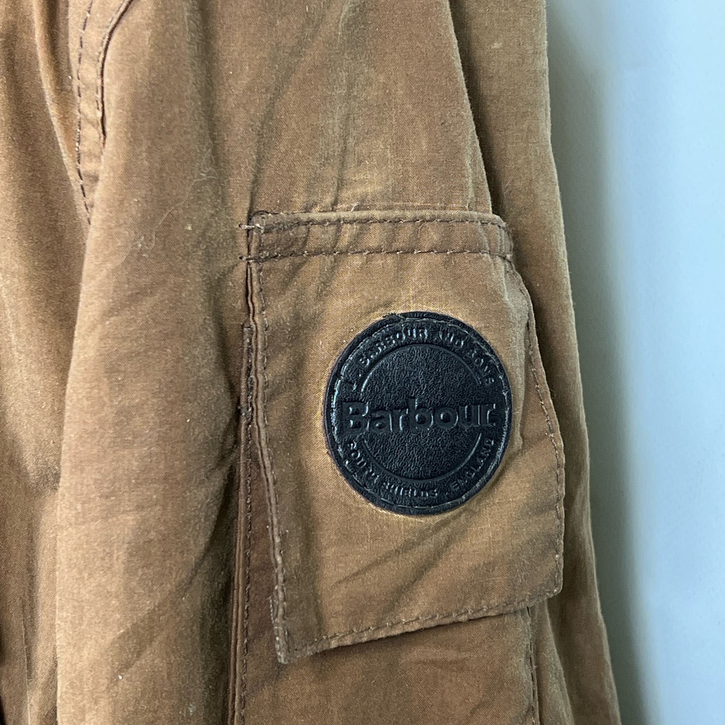 Barbour Giacca Uomo Beige Lowland XXL Man Lowland Wax Beige Jacket Size XXL