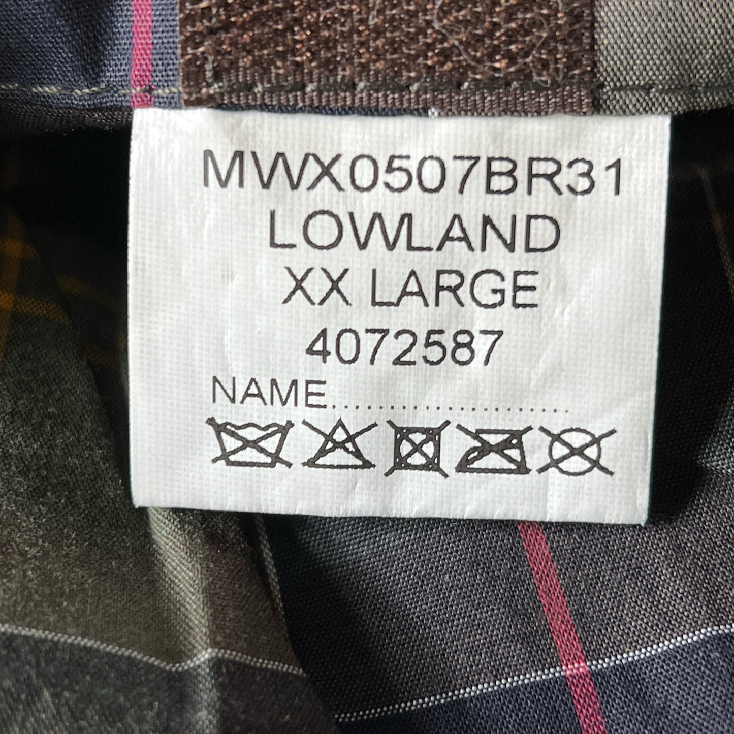 Barbour Giacca Uomo Beige Lowland XXL Man Lowland Wax Beige Jacket Size XXL