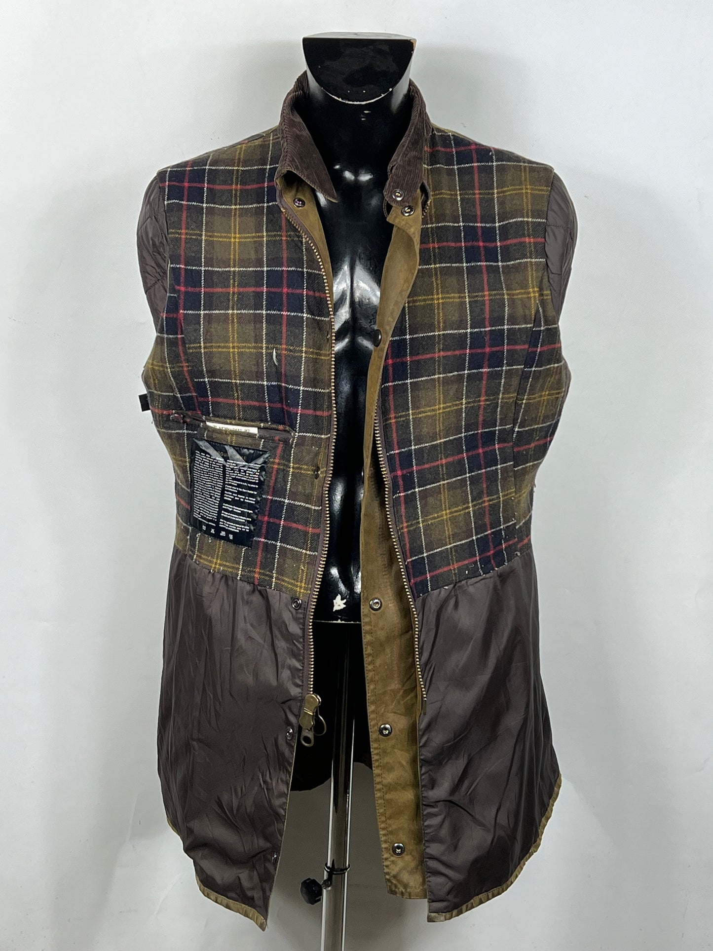 Giacca Barbour donna certo oliva Newmarket UK16 Tg.44- Olive wax winter coat size uk16