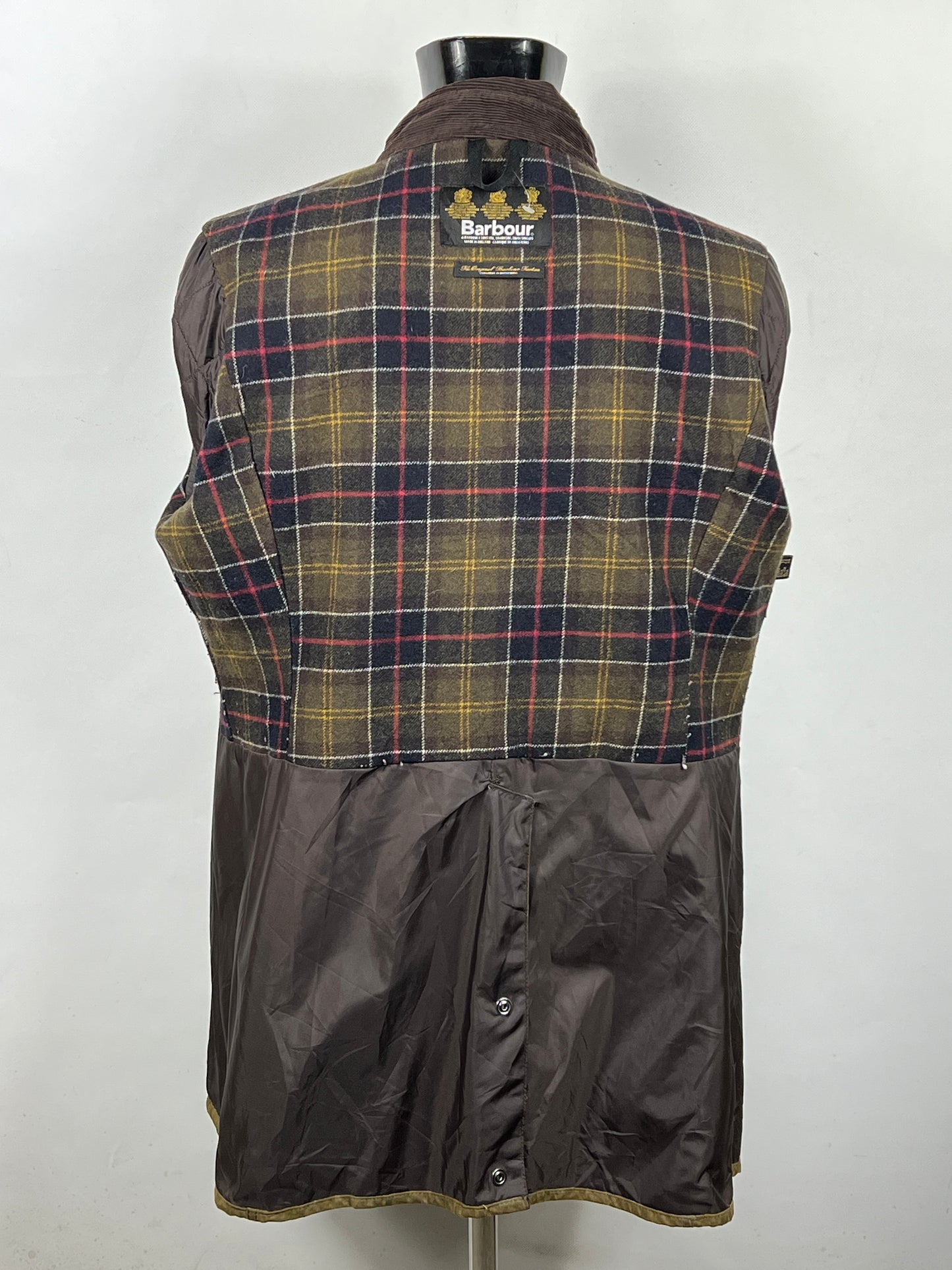 Giacca Barbour donna certo oliva Newmarket UK16 Tg.44- Olive wax winter coat size uk16