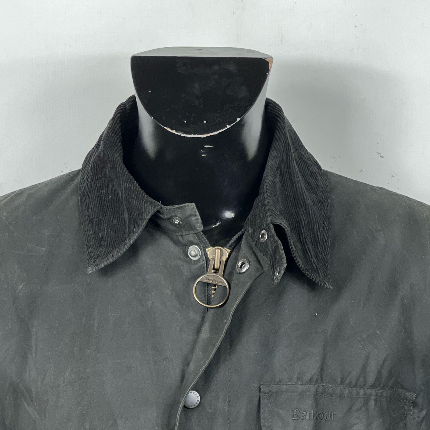 Giacca Barbour nera uomo corta cerata XL - Man Black Wax Middleburn Jacket size XL