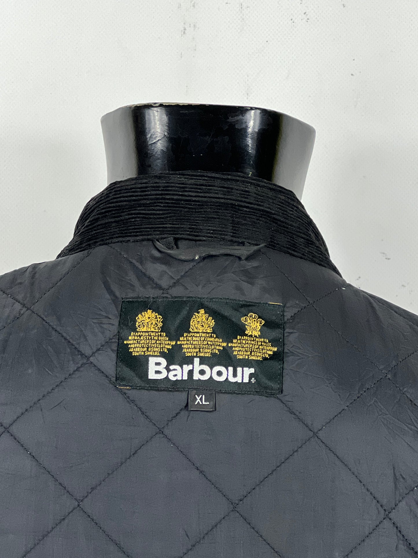 Giacca Barbour nera uomo corta cerata XL - Man Black Wax Middleburn Jacket size XL
