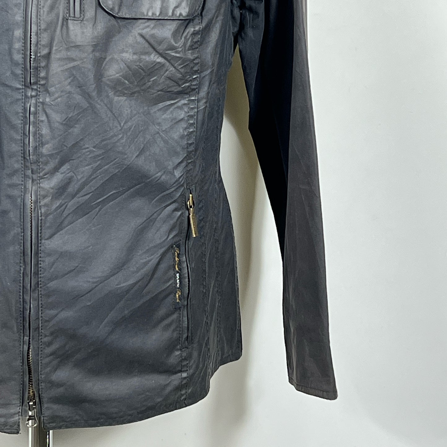 Giacca Barbour unisex international corta nera Uk18 tg.48 ita - Black short wax jacket uk18