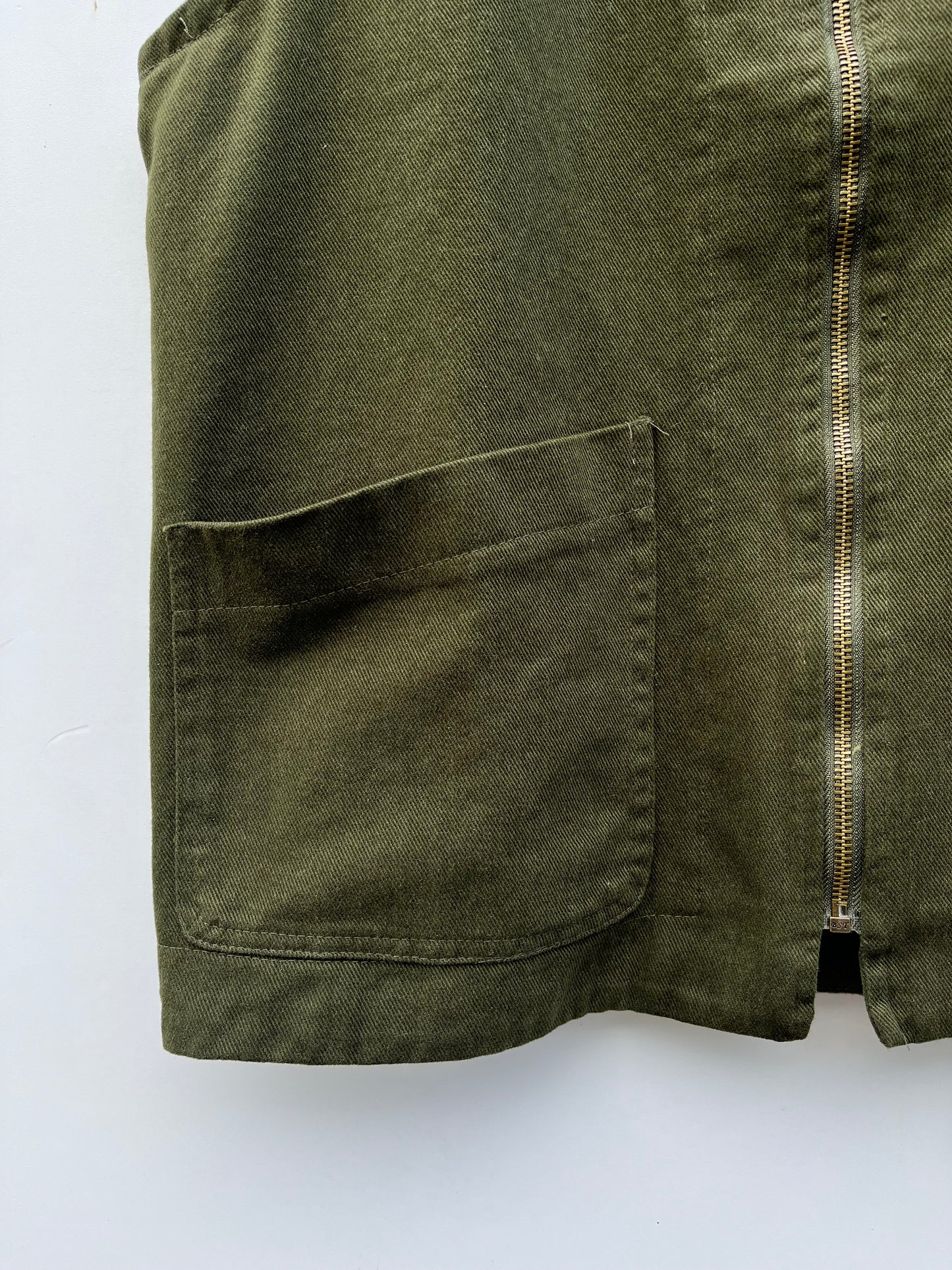 Gilet in cotone verde by Seadog 1990