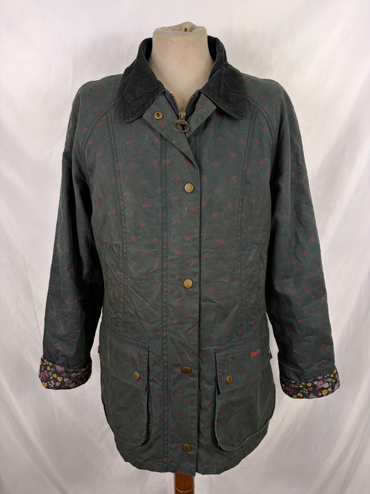 Giacca Barbour Casisson Beadnell blu UK12 medium - Navy Beadnell Lady Jacket UK12 tg. 42 - Shop In London