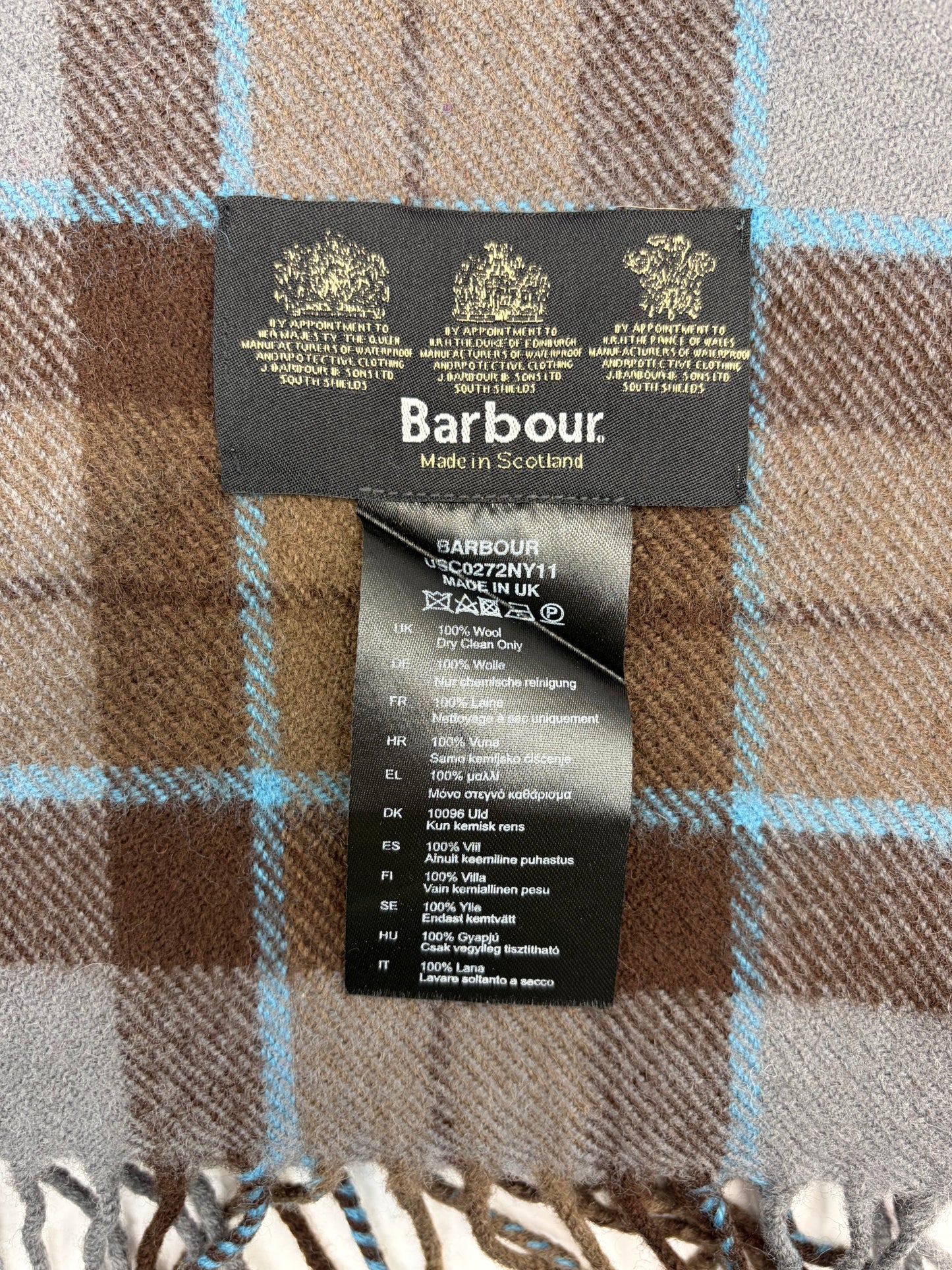 Sciarpa Barbour in lana - Shop In London