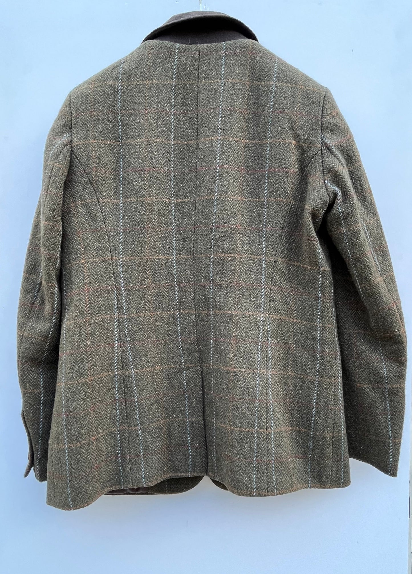 Giacca Barbour Donna verde Tweed Uk12 Medium Tweed Lady Jacket Size UK12