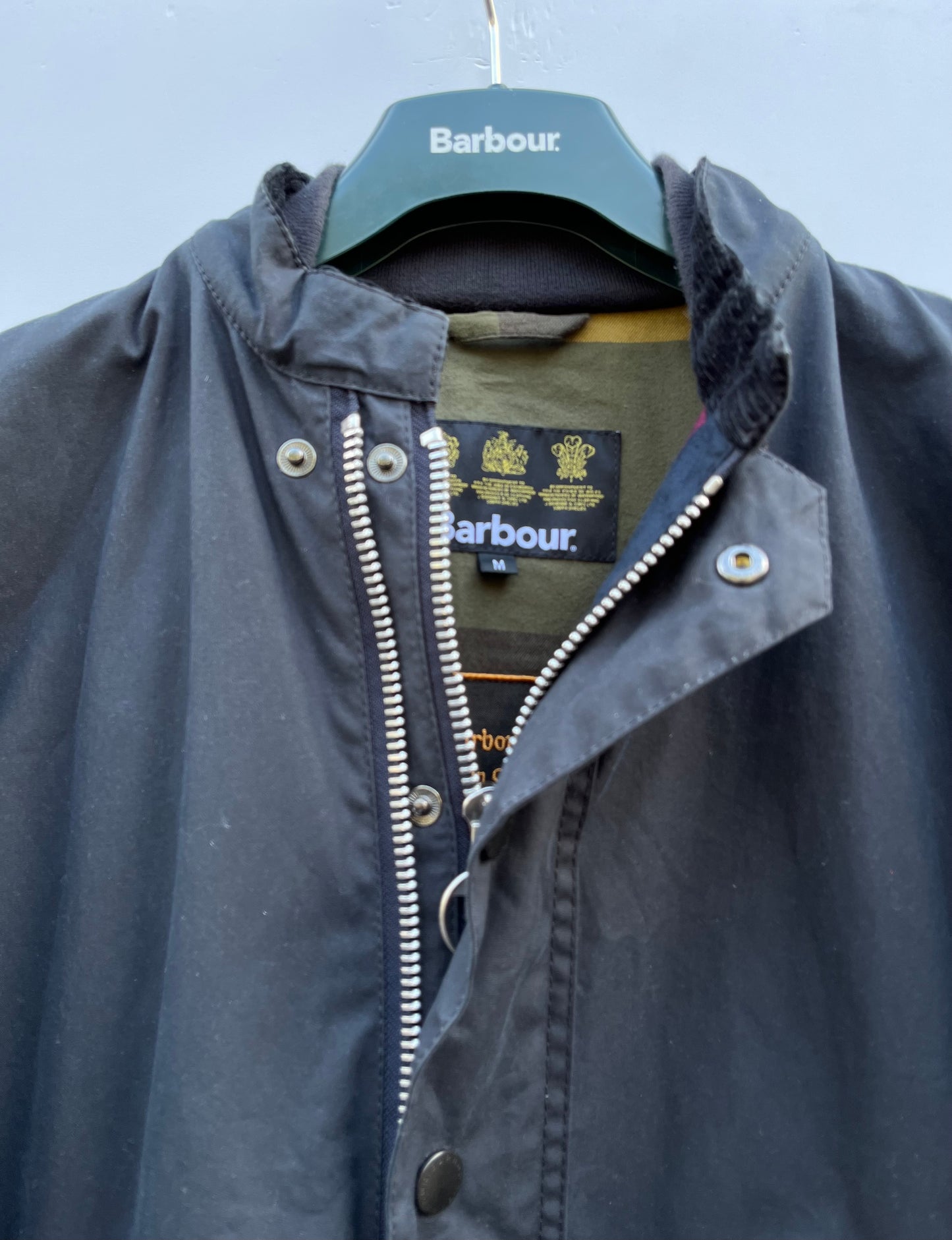 Giacca Barbour Heritage Uomo Blu Ash Medium - Navy Man Ash Wax jacket size M